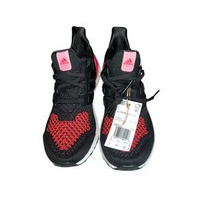Adidas Men's ULTRABOOST 1.0 Ultra Boost Running sneakers  8 Black /red JQ2272